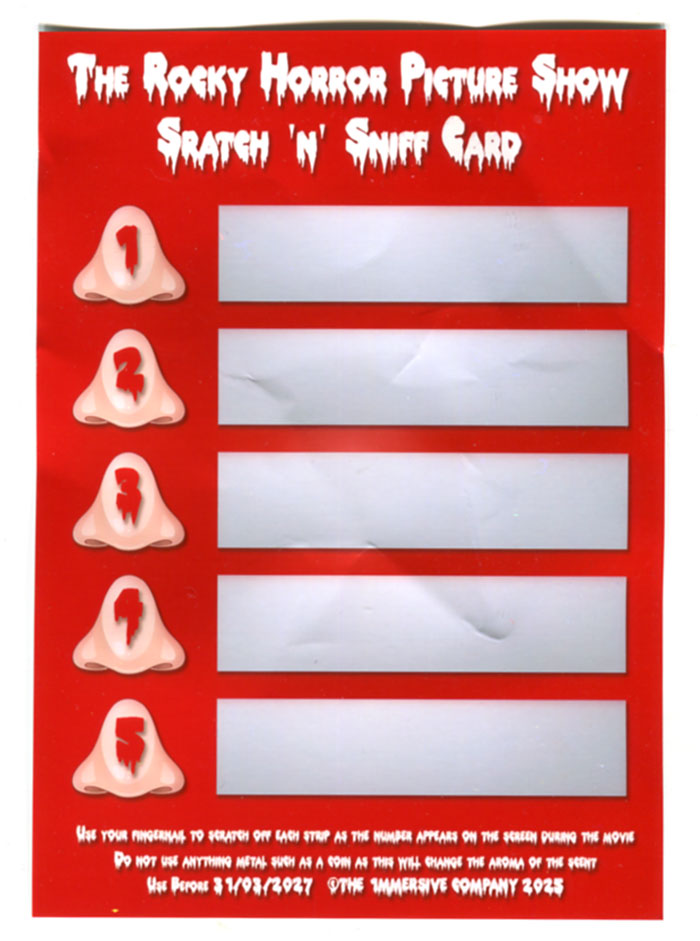 Scan of card