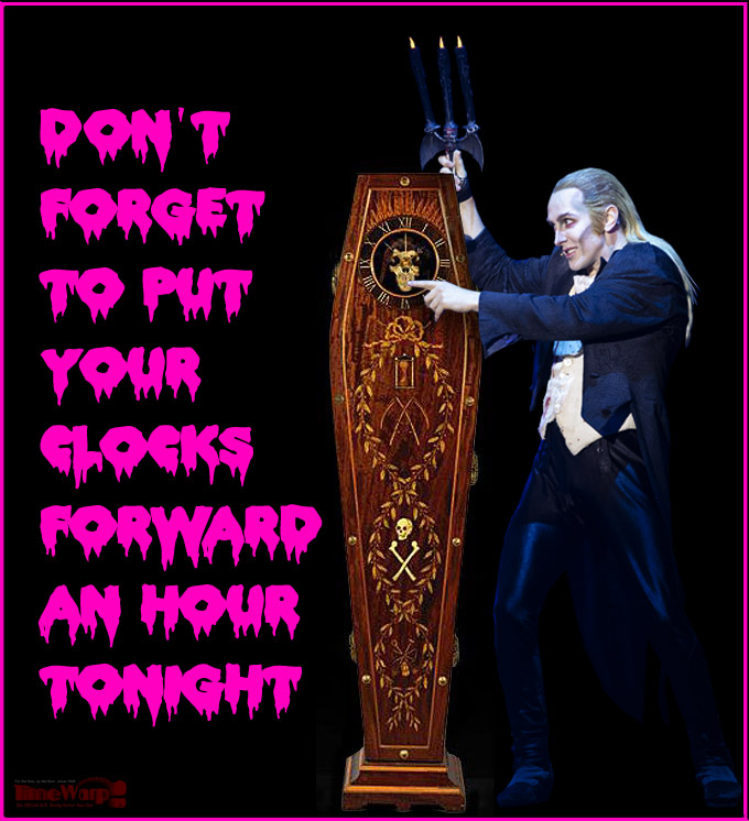 Clocks go forward - Image copyright TimeWarp/David Freeman