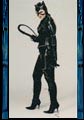 Stephanie as Catwoman for a preshow at the Prince Charles - Click for a larger image