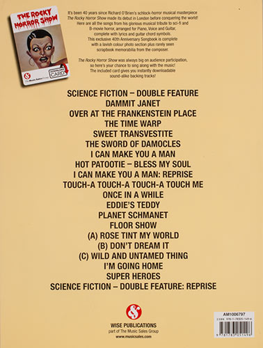 Rocky Horror Songbook 2013