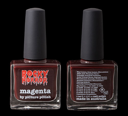 magenta nail varnish images TimeWarp 2014