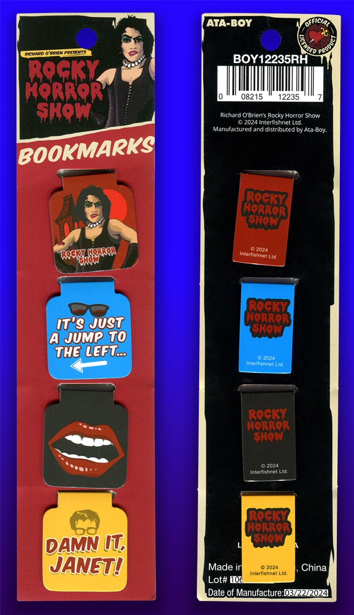 Ata-Boy products - Rocky Horror BookMarks