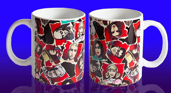 Rocky Mug - Cast of Characters