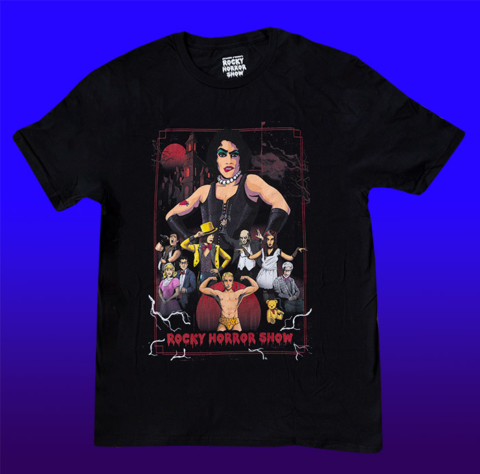 Rocky Hororr Show Presenting Rocky Tee-Shirt
