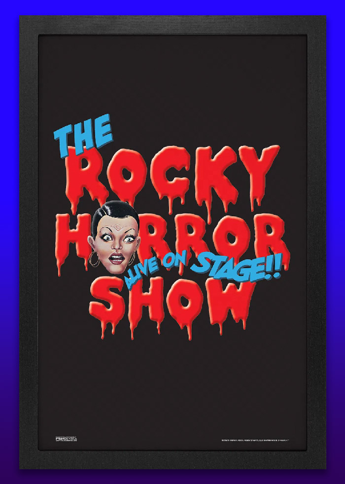 Pyramid America products - RHS - 1988 Playbill - Rocky Horror Print