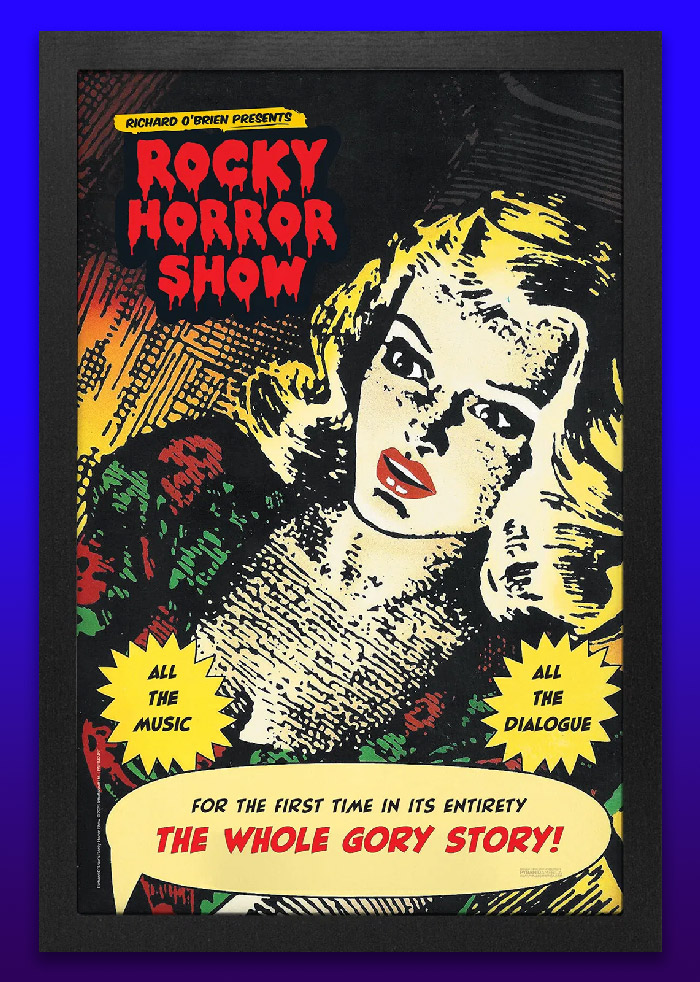 Pyramid America products - RHS - 1990 Playbill - Rocky Horror Print