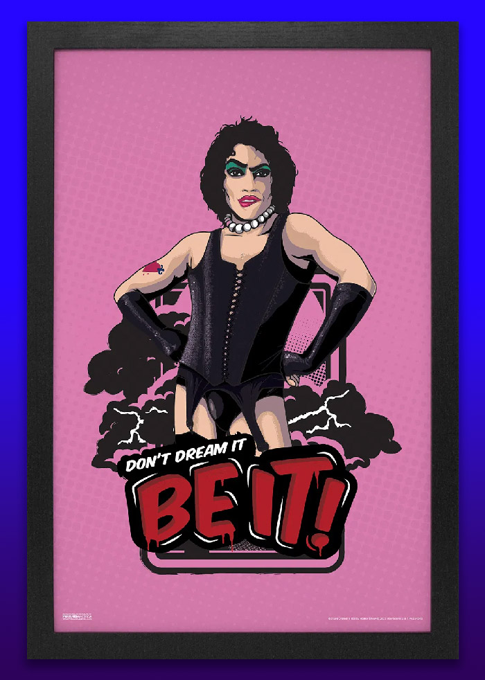 Pyramid America products - RHS - Be it! - FranknFuter - Rocky Horror Print