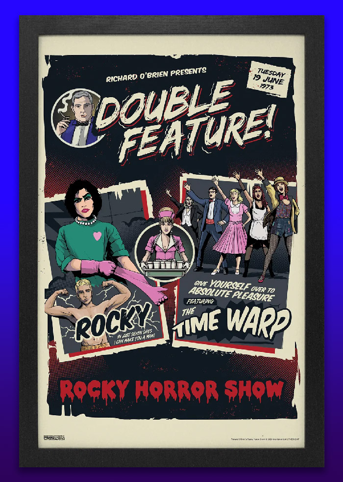 Pyramid America products - RHS - Double Feature - Rocky Horror Print