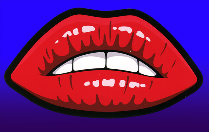 Lips Cut Out