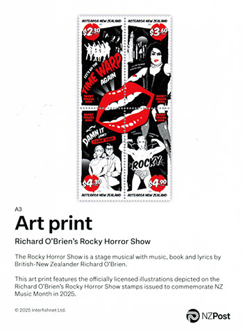 A3 Art Print information card