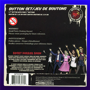 Rear of packaging