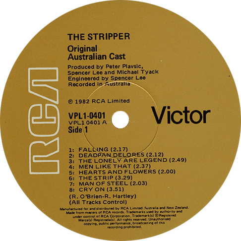 Track LIsting side 1