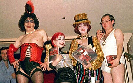 Norman, Saffy, Cath and Paul