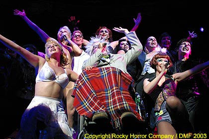 Photograph ©  Rocky Horror Company/David Freeman 2003