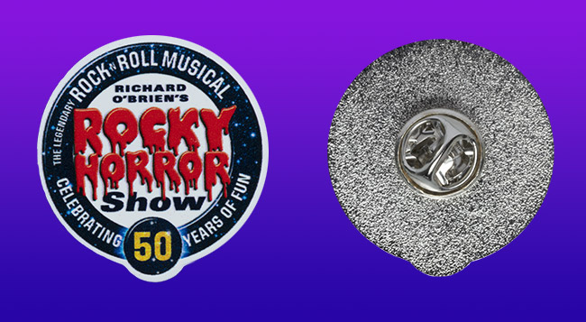 50th Anniversary Pin Badge