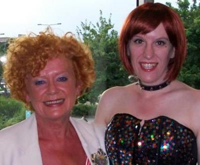 Patricia Quinn and Kate