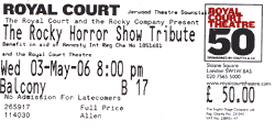 Balcony Ticket B17