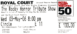 Circle E11 ticket