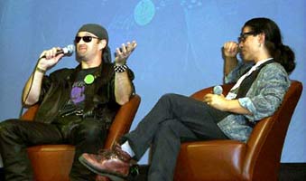 Dave Webb and Georgie Hayes
