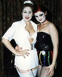 Gillian and a friend